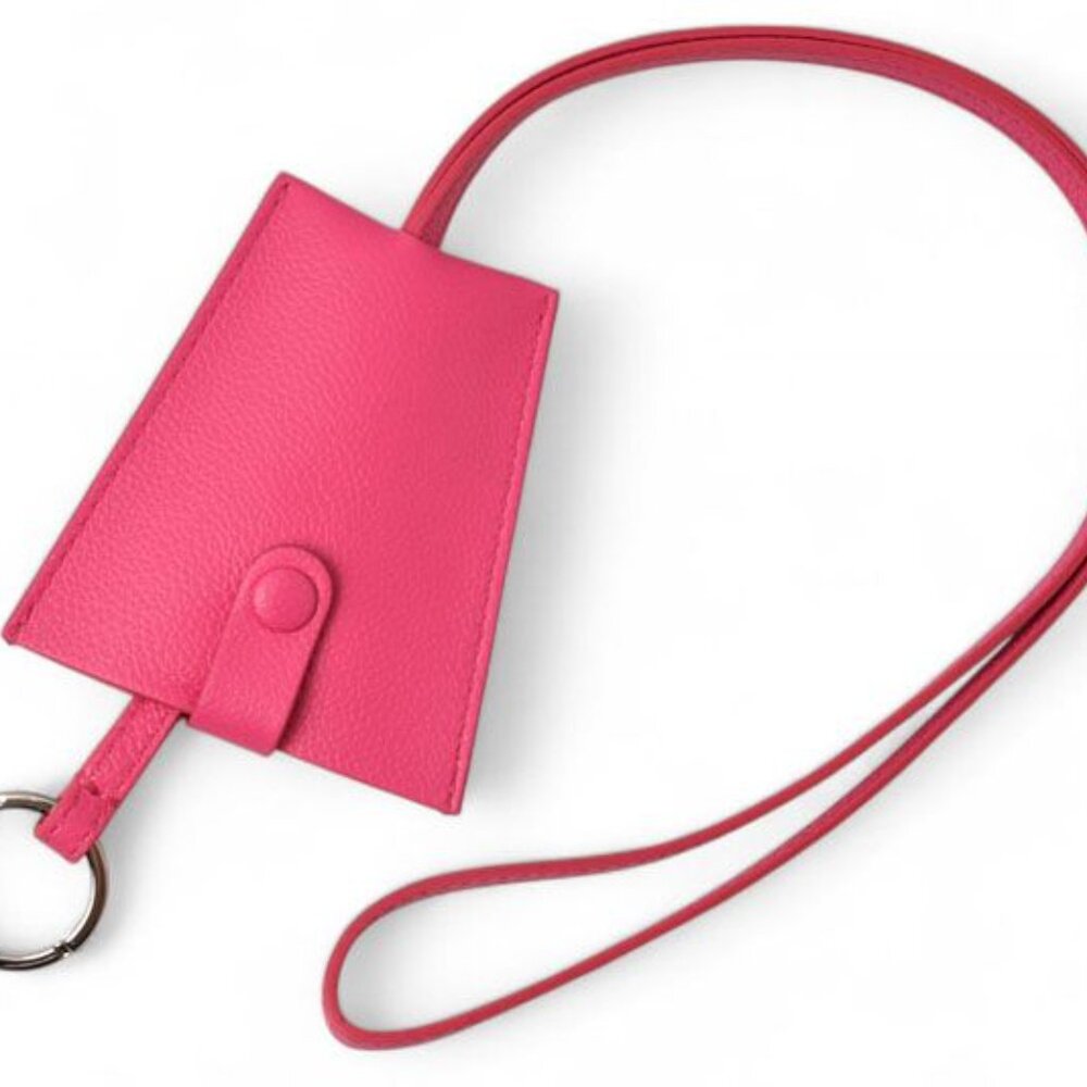 Balenciaga Key Ring Charm Neck Strap Clochette Pink Never - Picture 2 of 6